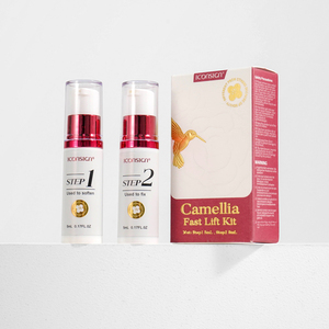 Kit <span class=keywords><strong>ICONSIGN</strong></span> Camellia para <span class=keywords><strong>Lifting</strong></span> de Pestañas Rápido de 2 <span class=keywords><strong>Pasos</strong></span>, Sin Bromato, Kit de Laminación de Pestañas Suave, Suministros para <span class=keywords><strong>Lifting</strong></span> de Pestañas en Casa o Salón - Product Image 1