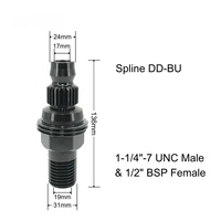 Adaptador Multifuncional para Brocas de Perforación DD-BU, Conector de Cambio Rápido de Acero al Carbono para Brocas de Diamante