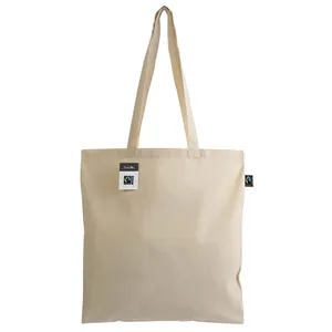 Borsa shopper in cotone FAIRTRADE, merchandising sostenibile - Product Image 2