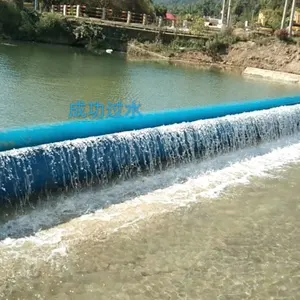 Tùy chỉnh chất lượng tốt Inflatable nước đầy cao su dam cho Sông