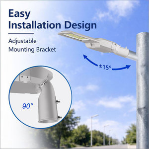 Lampadaire LED 150W pour l'éclairage routier municipal, IP66, 170lm/W, AC, lampe de rue extérieure, UKCA, économie d'énergie - Product Image 6