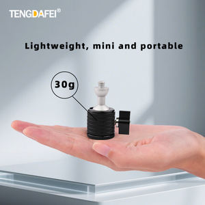 Mini rotule 360°, approvisionnement direct d'usine °   Adaptateur de trépied en alliage d'aluminium pour support de caméra rotatif, accessoires de photographie - Product Image 3