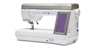 Machine à coudre et à matelasser automatique à grande vitesse informatisée à moteur plat MERIT Baby Lock Ballad, composants en plastique - Product Image 3