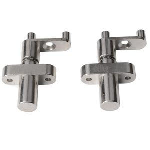 Bisagras invisibles para tocador de aleación de zinc, 60KG 80KG de torque, cierre suave, bisagra empotrada para muebles - Product Image 3