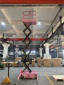 Piattaforma Elevatrice a Forbice Semovente HELI, Capacità di Carico 500Kg 800Kg, Piattaforma di Lavoro Aereo CE per Magazzino, Elevatore Idraulico a Forbice - Product Image 2