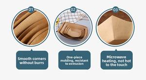 Assiette jetable en papier kraft en forme <span class=keywords><strong>de</strong></span> bateau <span class=keywords><strong>pour</strong></span> frites, nachos, hot-dogs, barbecue, pop-corn, mariages, pique-niques - Livraison gratuite - Product Image 6