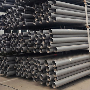 Vente en gros grand 90mm 100mm 160mm 200mm 350mm 400mm 630mm 1500mm 4 6 8 24 pouces colle Upvc Pvc U Drainage vidange tuyau d'eaux usées eau - Product Image 5