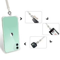 Sangle de sécurité rétractable, outil anti-perte, porte-clés élastique, sangle spirale élastique pour téléphone, cordon de sécurité, porte-clés