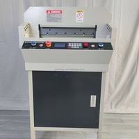 Guillotine électrique professionnelle pour la découpe du papier, 450 mm, 40 mm, 1200 W, affichage LED automatique, haute précision, presse à ressort
