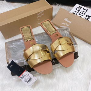<strong>2026</strong> New Ladies Flat Slippers Summer <strong>Fashion</strong> Leather Sandals Slippers Female Outdoor Babouches <strong>Women</strong> Slides Slippers - Product Image 5