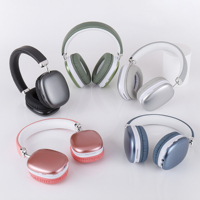 Casque supra-auriculaire sans fil P9 Pro Max 5G conception étanche fonctionnelle pour les voyages d'aviation de téléphone portable de jeu
