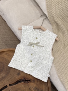 Livraison Rapide <span class=keywords><strong>Gilet</strong></span> Enfant 95,5% Coton Extensible Doublure Double Couche Mélange Soie Garçons Filles Sans Manches En Stock Prêt à l'emploi - Product Image 3