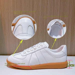 Sneakers Unisex Stile GAT Personalizzate OEM ODM, Scarpe Casual Basse in Pelle Bianca e Camoscio, Suola in Gomma, Sneaker Retrò alla Moda - Product Image 5