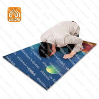 Sajadah anak cerdas, karpet belajar Solah Mat Muslim pendidikan interaktif untuk anak-anak