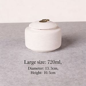 Ataúdes de Cerámica de Alta Calidad con Textura Lisa para Cremación de Mascotas, Cajas Conmemorativas Clásicas para el Descanso de Mascotas - Product Image 5