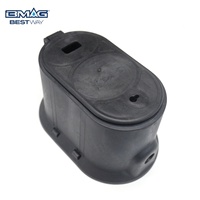 Boîtier de compteur d'eau en plastique PP/PA L365 avec garantie de 10 ans BMAG, IP68, pour compteurs ultrasoniques prépayés, résistance à la corrosion à haute pression
