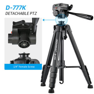 Accesorios para cámara de fotografía de gran venta, trípode desmontable, trípode de aluminio portátil, Mini trípode para cámara <span class=keywords><strong>Dslr</strong></span> - Product Image 2