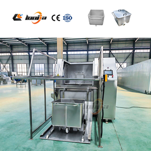Máquina de limpieza de contenedores de basura, limpiador de recipientes de plástico para manzanas, lavadora de cestas y cajas de volteo, máquina de lavado de estanterías para autoclave - Product Image 4