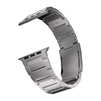Bracelet en titane massif de qualité supérieure pour montre connectée, bracelet de montre en métal de luxe avec fabrication de précision