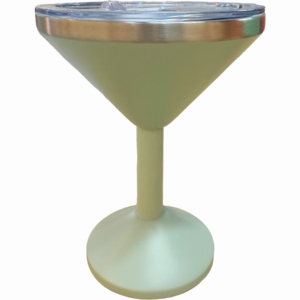 Nuevo Paquete de 2 Vasos Clásicos de Acero Inoxidable de Doble Pared con Aislamiento al Vacío de 13 oz, con Tapa, para Cócteles, Martini, <span class=keywords><strong>Margarita</strong></span> - Product Image 1