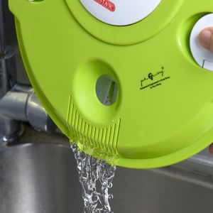 Fabricante al por mayor ensalada Spinner colador utensilios de cocina al por mayor reutilizable verduras secador ensalada Spinner - Product Image 6