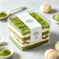 Boîte à gâteaux et desserts avec couvercles – Vente en gros, pas cher, transparente, carrée, ronde, en plastique PS transparent
