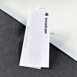 Thiết kế mới treo tag giấy laser đầy màu sắc dày đu treo nhãn tùy chỉnh quần áo tag tùy chỉnh quần áo thẻ - Product Image 5