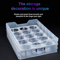 Chine Vente en gros de plastique PP Airline Chariot de cuisine atlas tiroir Boîte de rangement en plastique pour usage domestique