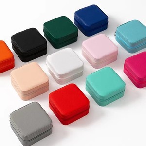 Wholesale Custom Logo Paper Shaped Jewelry Box Travel Small Jewelry Organizer Rings <b>Earrings</b> Necklaces Bridesmaid <b>Gift</b> <b>Boxes</b> - Product Image 6