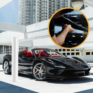 <span class=keywords><strong>Película</strong></span> Protectora <span class=keywords><strong>de</strong></span> TPU PPF Transparente Mate <span class=keywords><strong>de</strong></span> 7.5 Mil, Autoregenerable, Antiarañazos, con Protección UV, para Envolver Completamente el Vehículo, Calidad Estadounidense, <span class=keywords><strong>de</strong></span> Lujo - Product Image 1