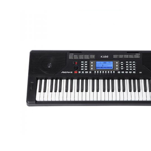 AIERKE K186 61-Tasten Tragbares Elektronisches Klavier mit Anschlagdynamik und Display-Schnittstelle - Product Image 5