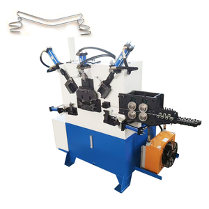 Machine de formage automatique de crochets en fil d'acier en forme de M, haute efficacité et économique, avec moteur, boîte de vitesses et roulement - Product Image 3