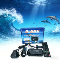 Mini Receptor de Satélite DVB-S2, Decodificador de TV Deportiva H.264