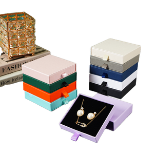 Colorful Drawer Style Accessory <b>Box</b>, Jewelry <b>Gift</b> <b>Box</b>, Universal Packaging <b>for</b> Earrings Necklaces <b>Rings</b> - Product Image 1