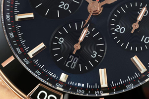 Men's <b>Chronograph</b> <b>Automatic</b> Mechanical Watch with Ceramic Bezel, Water Resistant, Business and Sports Watch - Product Image 4