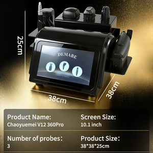 Appareil <span class=keywords><strong>HIFU</strong></span> 360PRO à ultrasons focalisés de haute intensité, équipement de beauté multifonctionnel RF, 3 poignées, lifting du visage, resserrement de la peau - Product Image 3