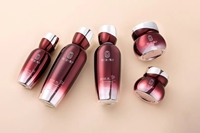 Bouteille en verre d'essence de luxe personnalisée Pot de crème Ensemble d'emballage cosmétique de soins de la peau