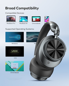 Auriculares Híbridos con Cancelación Activa de Ruido Qualcomm, LED, Inalámbricos, Pausa/Reproducción Inteligente, Controladores de Titanio de 40 mm, Multipunto - Product Image 4