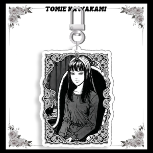 Llavero de acrílico de 10 cm de la serie de cómics de terror de <span class=keywords><strong>Junji</strong></span> <span class=keywords><strong>Ito</strong></span>, <span class=keywords><strong>Tomie</strong></span> Kawakami, adecuado para bolsos, llaves, regalos de cosplay, regalo perfecto para fans - Product Image 6