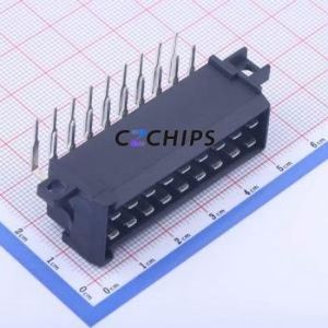 K828801WR-2x09-PTSN Automotive Connector Bent Lead Through Hole Connector 18P 5mm 2 Right Angle Insert - Product Image 1