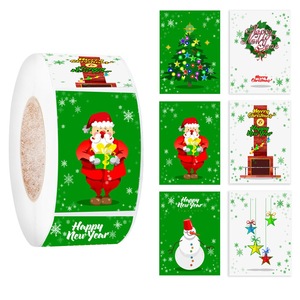 Món Quà Giáng Sinh Thẻ Tự Dính Nhiều Màu Cho Xmas Quà Tặng Kỳ Nghỉ Trang Trí Nội Thất Tên Ghi Nhãn Cửa Hàng Nhà Văn Phòng - Product Image 6