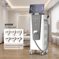 Máquina de Depilación Láser de Diodo de Alta Potencia con Certificación CE, 4D Quad-Wave, 808 755 940 1064nm, con Enfriamiento por Hielo para Uso en Spa y Clínica