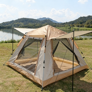 Fully Automatic <strong>and</strong> Lightweight Sunshade, Rainproof, <strong>and</strong> <strong>Mosquito</strong> Proof Outdoor Camping Tent with Four Sides - Product Image 6