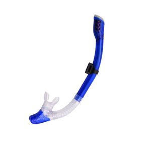 Tubo de respiración seco de silicona para entrenamiento de natación, modelo unisex cómodo 1060 - Product Image 3