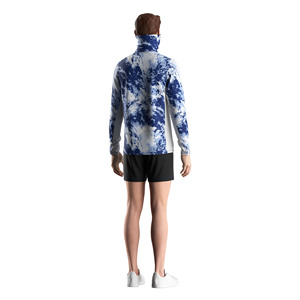 Chemise de pêche performante pour homme, anti-sable, avec cache-cou intégré, panneaux latéraux respirants, coupe active pour la randonnée et le cyclisme - Product Image 6