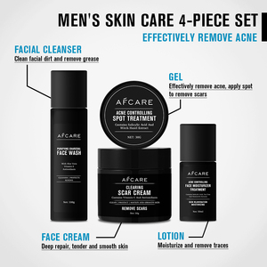 <span class=keywords><strong>Coffret</strong></span> de Soins <span class=keywords><strong>Visage</strong></span> <span class=keywords><strong>Homme</strong></span> Personnalisé Sans Sulfate Traitement Anti-Acné & Rafraîchissant à l'Hamamélis et au Théier <span class=keywords><strong>Coffret</strong></span> de Soins <span class=keywords><strong>pour</strong></span> Hommes Noirs - Product Image 4