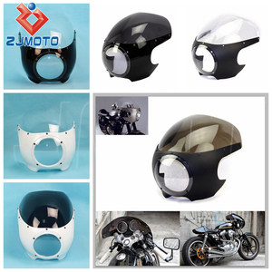 ZJMOTO-<span class=keywords><strong>carenado</strong></span> <span class=keywords><strong>Universal</strong></span> para <span class=keywords><strong>Cafe</strong></span> <span class=keywords><strong>Racer</strong></span>, faro clásico de carreras, Viper, para Sportster con tenedores de 39mm - Product Image 6