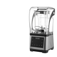 Professionele digitale blender voor commerciële voedselverwerkingsmachines met fruitpers en ijsvergruizer