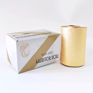 Produttore Professionale di Rotoli di Fogli di Alluminio Goffrato Argento Premium per Parrucchieri - Product Image 1