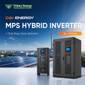 Sistema Híbrido Solar Industrial de Frecuencia de Potencia de 100Kw, 50Kw, 200Kw, 300Kw, 500Kw, Alta Tensión 460V, Trifásico, Fotovoltaico, VE-DYSX50KW 1 - Product Image 6